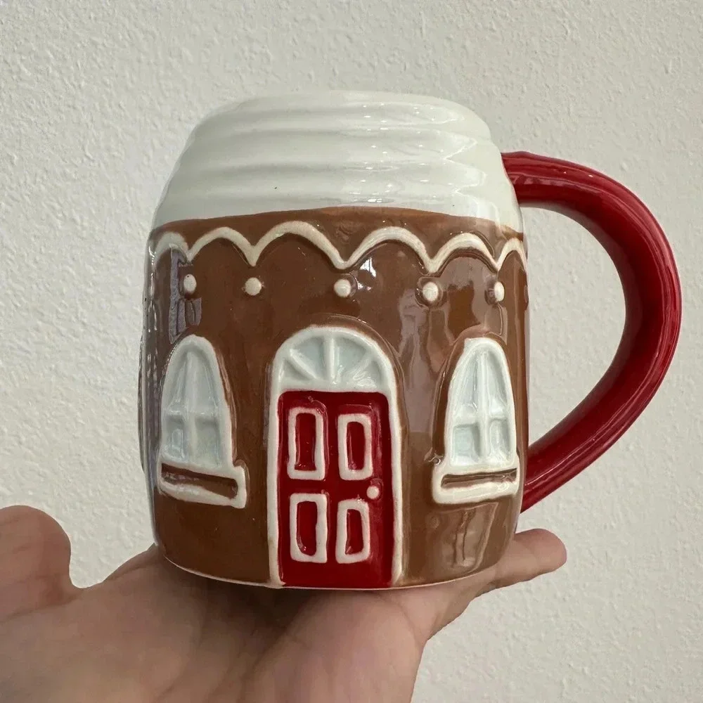 Target Wondershop Christmas Holiday Gingerbread House Mug 2022